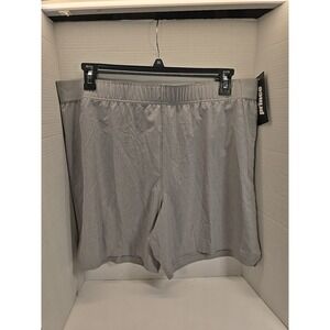 Prince‎ Tennis 7" Woven Athletic Shorts Mens Size XXL Light Grey NEW
